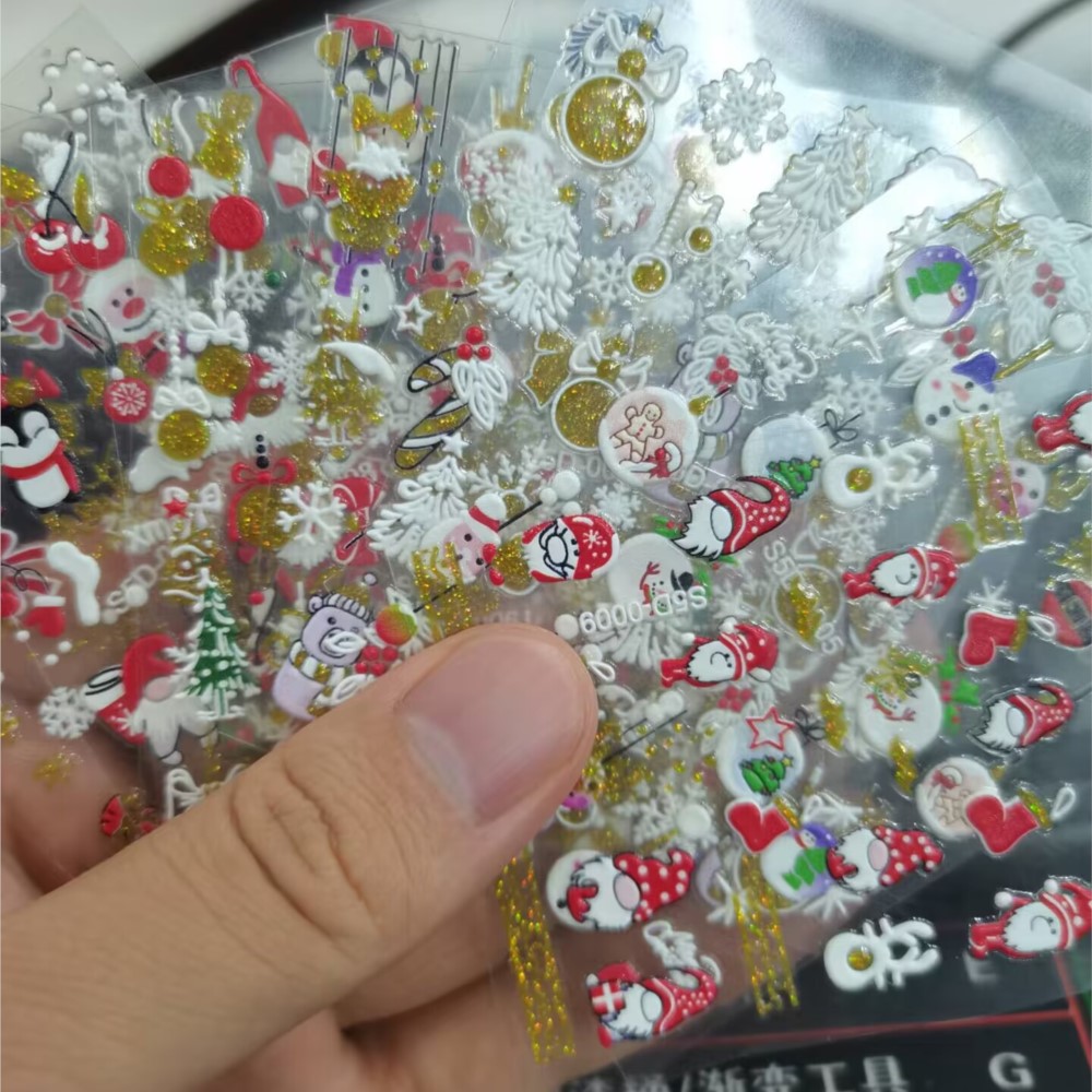 5D Glitter natale adesivo per  - Nail Art Xmas 2025 recensione e prezzo