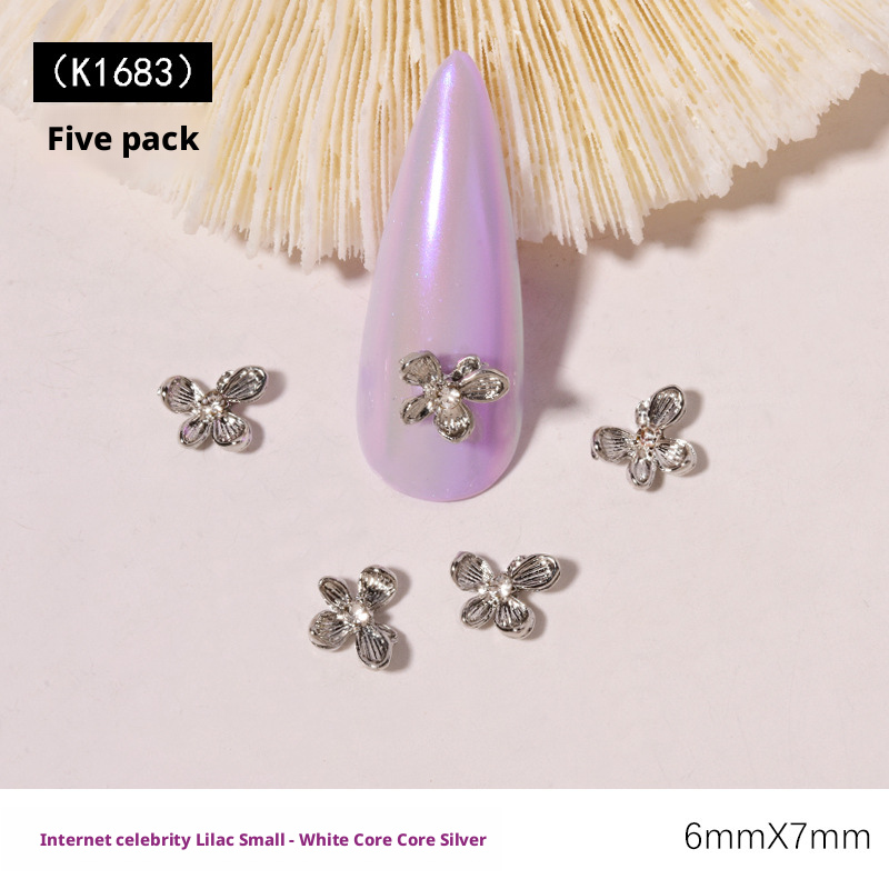 10 Pezzi Decorazioni per Unghi - Nail Art Lilac recensione e prezzo
