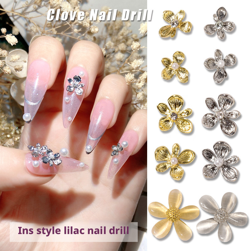 10 Pezzi Decorazioni per Unghi - Nail Art Lilac recensione e prezzo