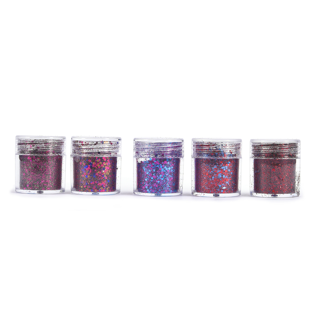 4/5 bottiglie di polvere glitt - Nail Art Emerald recensione e prezzo
